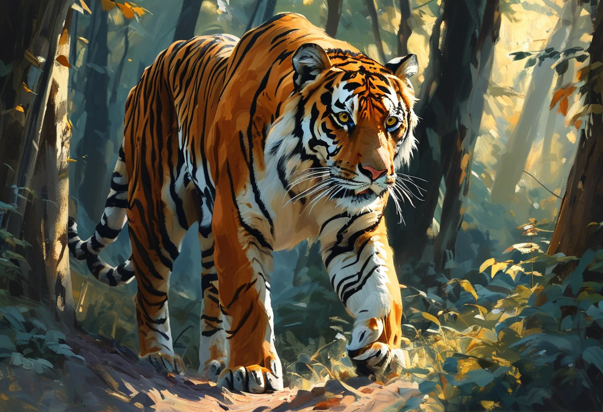 SONHAR COM TIGRE,TIGRE ATACANDO